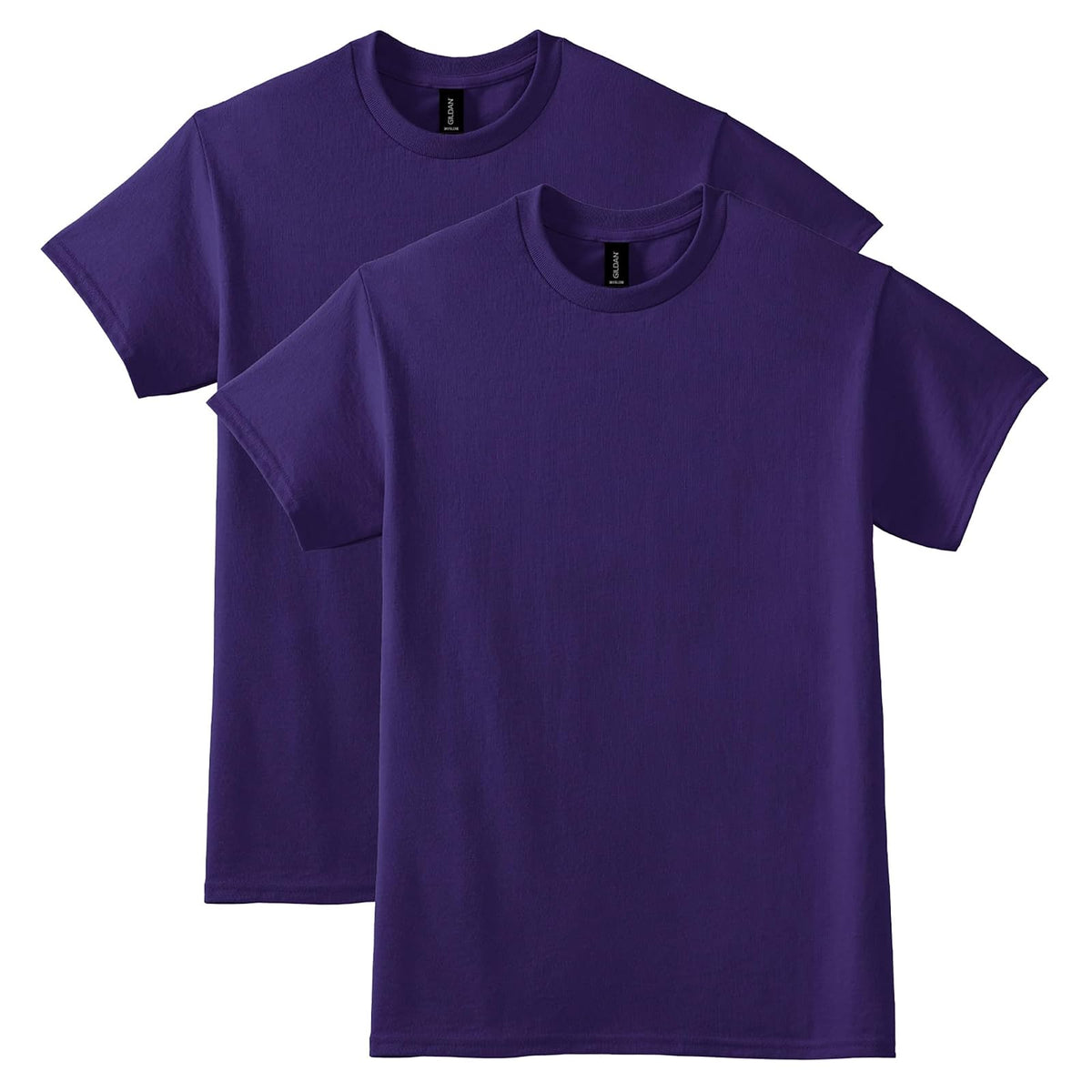 Gildan DryBlend playera de algodón para adulto, paquete de 2 - Púrpura (paquete de 2) - G