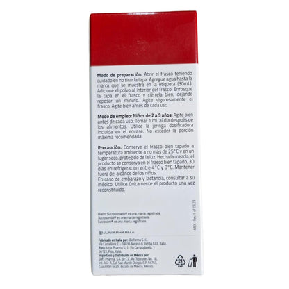 Sucrosom Gotas Hierro Sucrosomial para Niños – Suplemento Alimenticio con Hierro de Alta Absorción – Presentación en Gotas con Dosificador