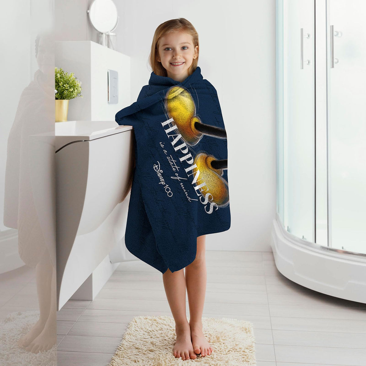Toalla Premium para Baño 75x147 Cm Mickey Disney 100