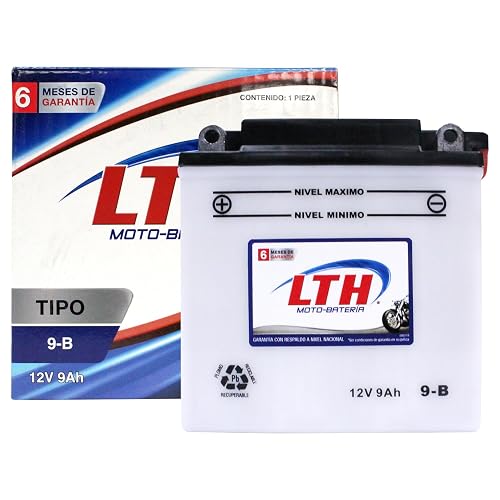 LTH MOTO BATERIA 12V 9AMP MODELO 9-B