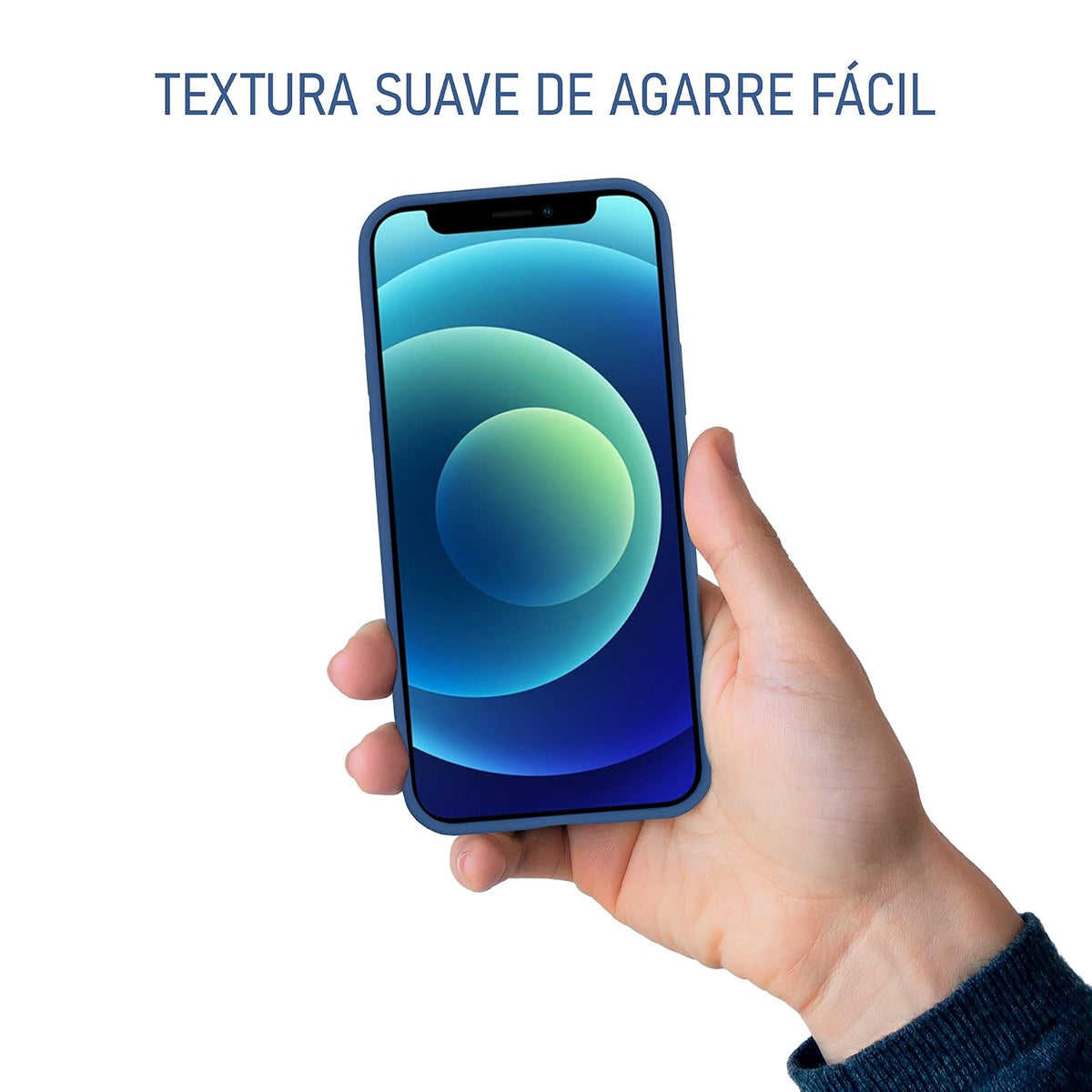 Molan Cano Funda Case de Silicon Suave Protector Acabado Mate para Samsung Galaxy S20 Fe (Azul)