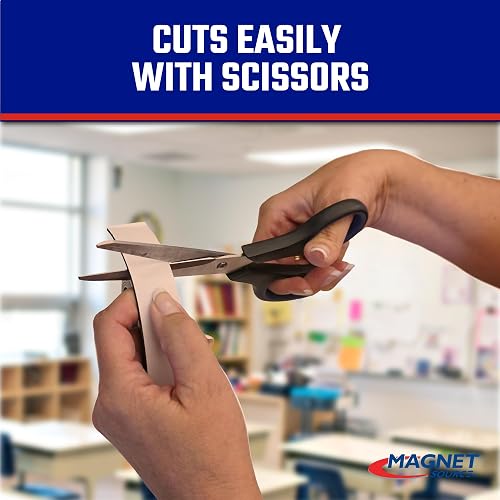 Master Magnetics Magnet Tape, One Side Adhesive Magnetic Tape, 1/16" Thick x 1" Wide x 10 Feet (1 roll), 07019