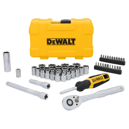DEWALT (DWMT45423) - Juego de herramientas mecánicas de 3/8 pulgadas, 50 piezas