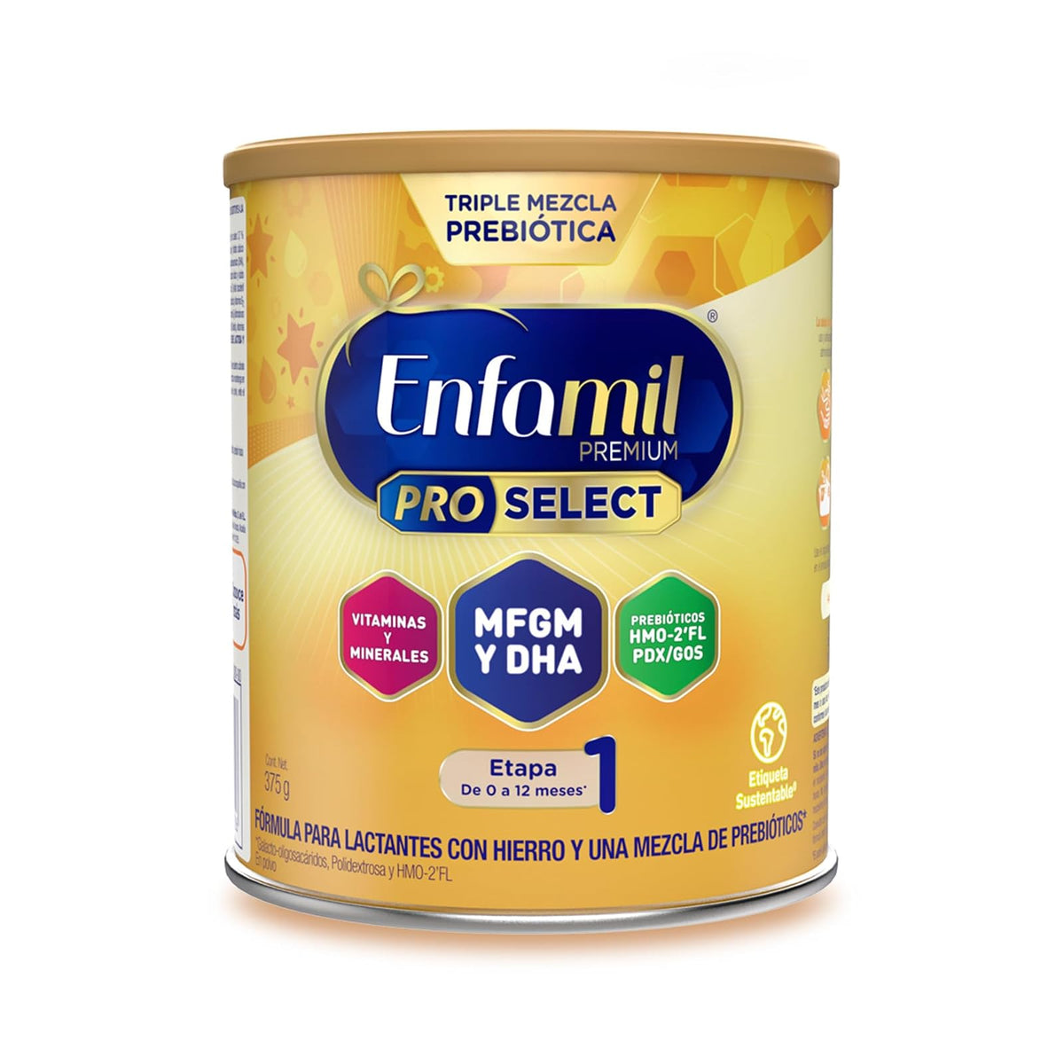 Enfamil Etapa 1 Fórmula Infantil con Hierro, Lata de 800 g - 375 g (Paquete de 1)