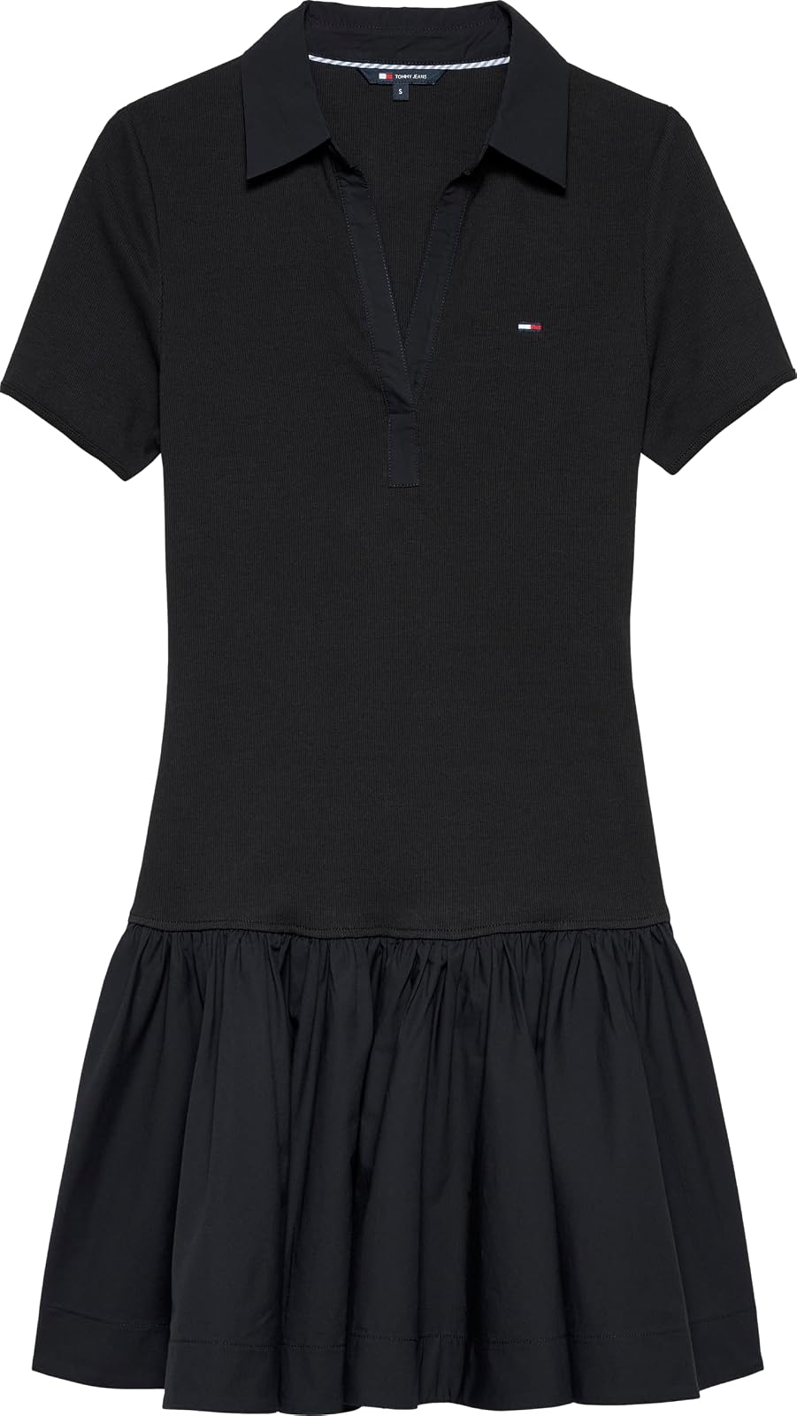 Tommy Hilfiger TJW Rib Poplin Polo Dress EXT Vestido Informal Mujer