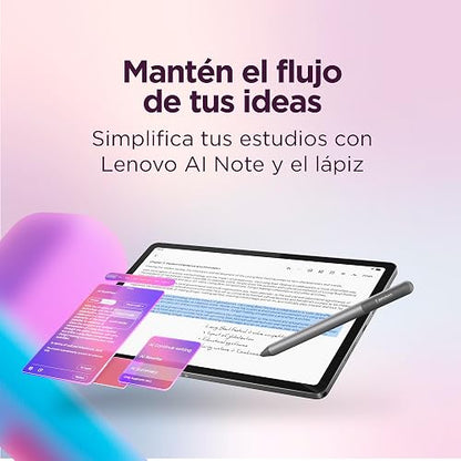 Tablet Lenovo Idea Tab |4GB RAM + 128 GB UFS |11" 2.5K| Android 15 | Incluye Tab Pen + Funda Tipo Libro (Modelo 2026)