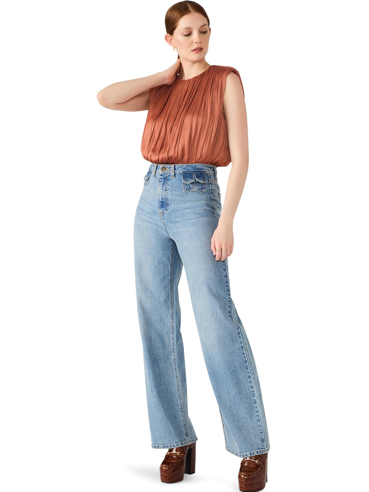 Steve Madden Milana - Playera para Mujer