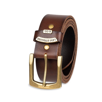 Levi's Casual Everyday Leather Jean Belt Cinturón Hombre