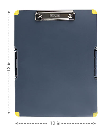 Dexas - Estuche Organizador de Doble Cara, Amarillo, 1