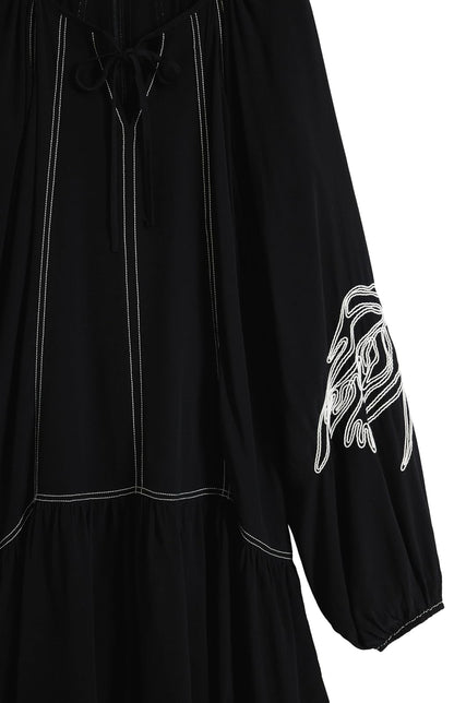 Desigual Vest_silvianegro Vestido Mujer