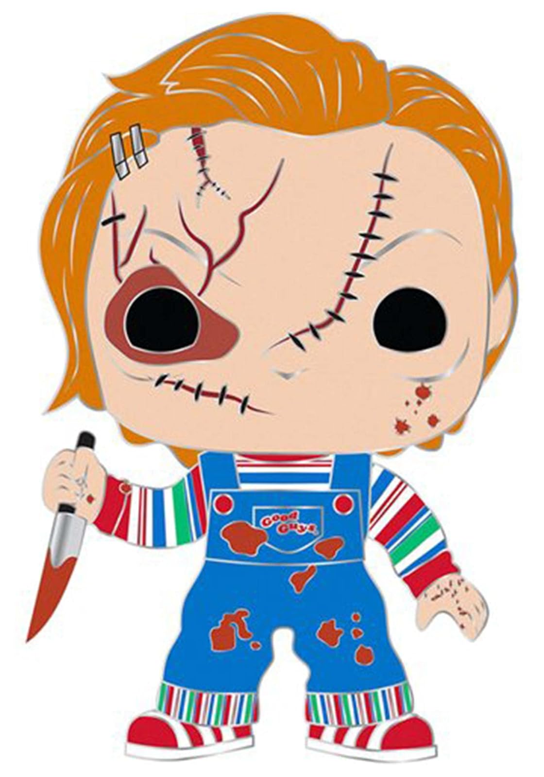 Funko Horror: Chucky - Enamel Pin | Mercancía Oficial de Terror - Juguete Coleccionable - Idea de Regalo de Cumpleaños para Fans y Coleccionistas