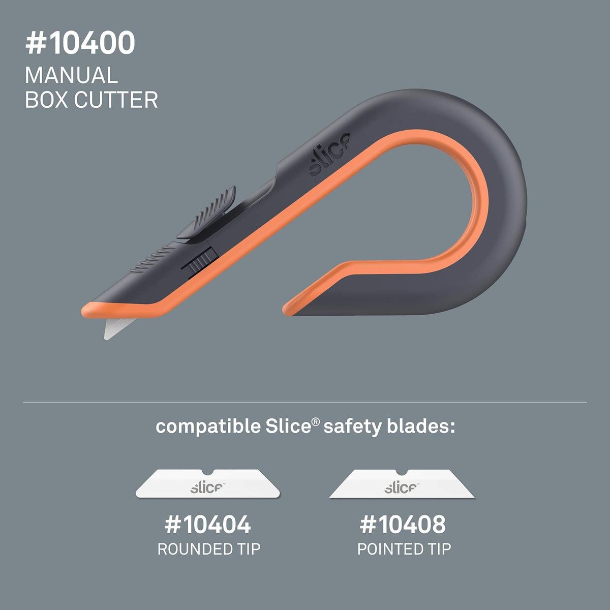 Slice 10503 cortador de caja retráctil automático con hoja de cerámica, Locking Blade, Pacquete 6