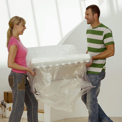 uBoxes Chair Protective Poly Covers, 72 x 46 inch, 2 Pack