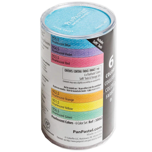 Panpastel Set Perlados 6 Colores