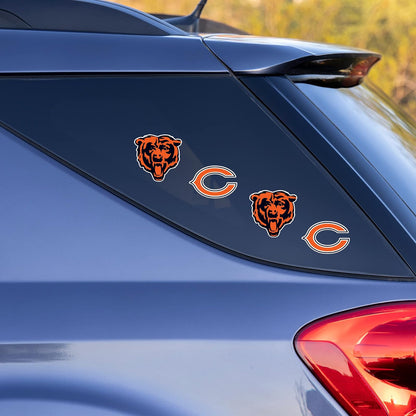 NFL Quad Decal, Negro