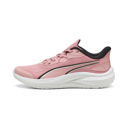 PUMA, Tenis Casuales Skyrocket Lite 2 Jr, Unisex, Negro con Blanco, Talla 22