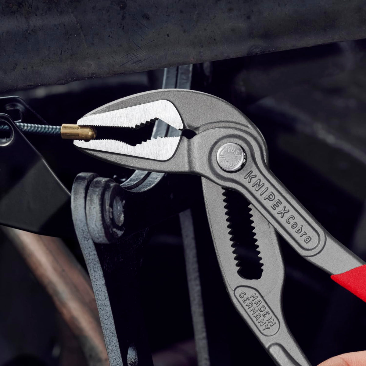 KNIPEX Tools 87 51 180 SBA Cobra® ES - Alicates para bomba de agua, 7-1/4 pulgadas