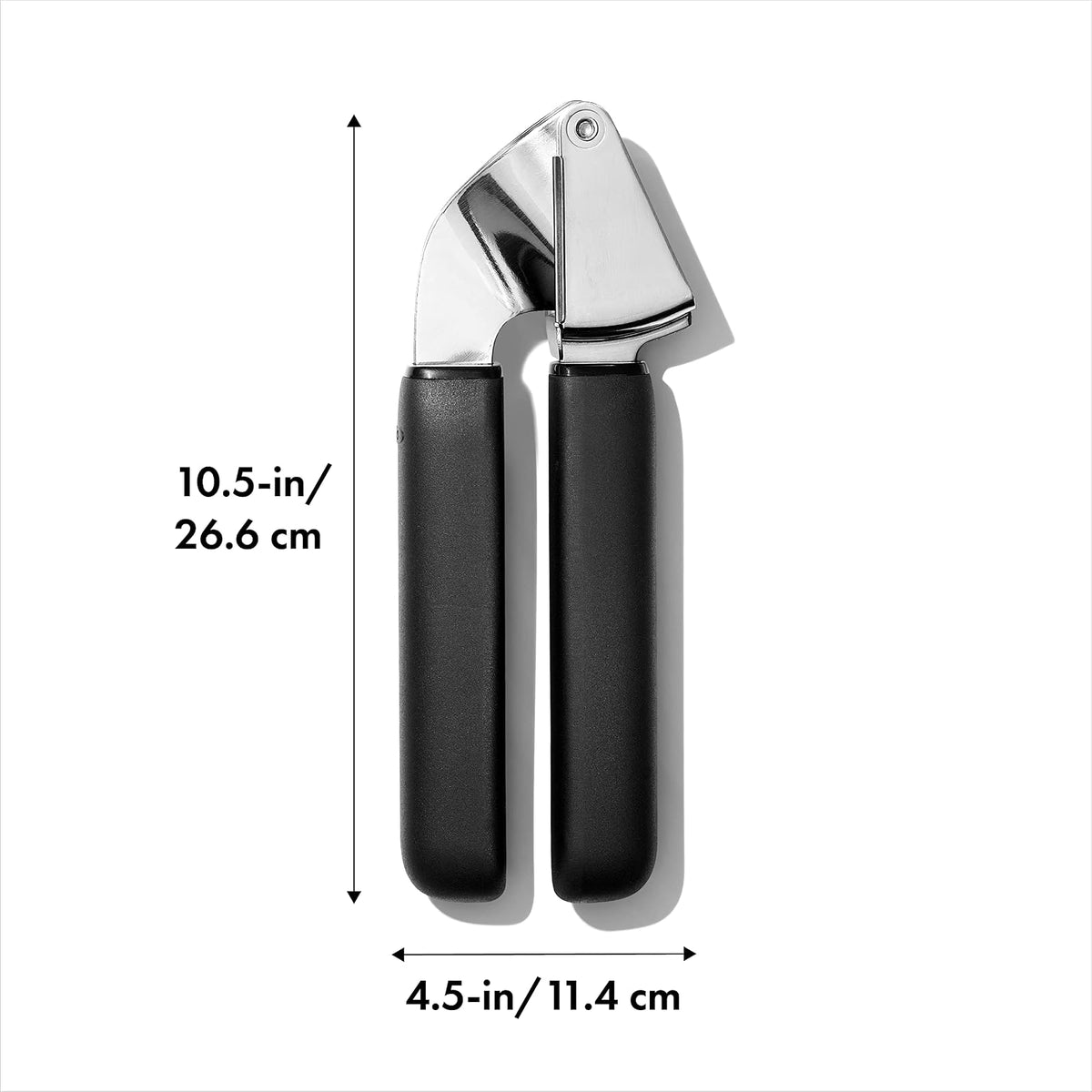OXO Good Grips - Prensa de ajo de acero inoxidable