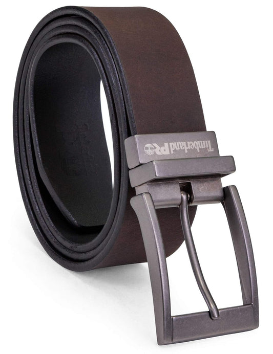 Timberland Cinturón de piel reversible con rodillo de arnés de 38 mm Cinturón para para hombre
