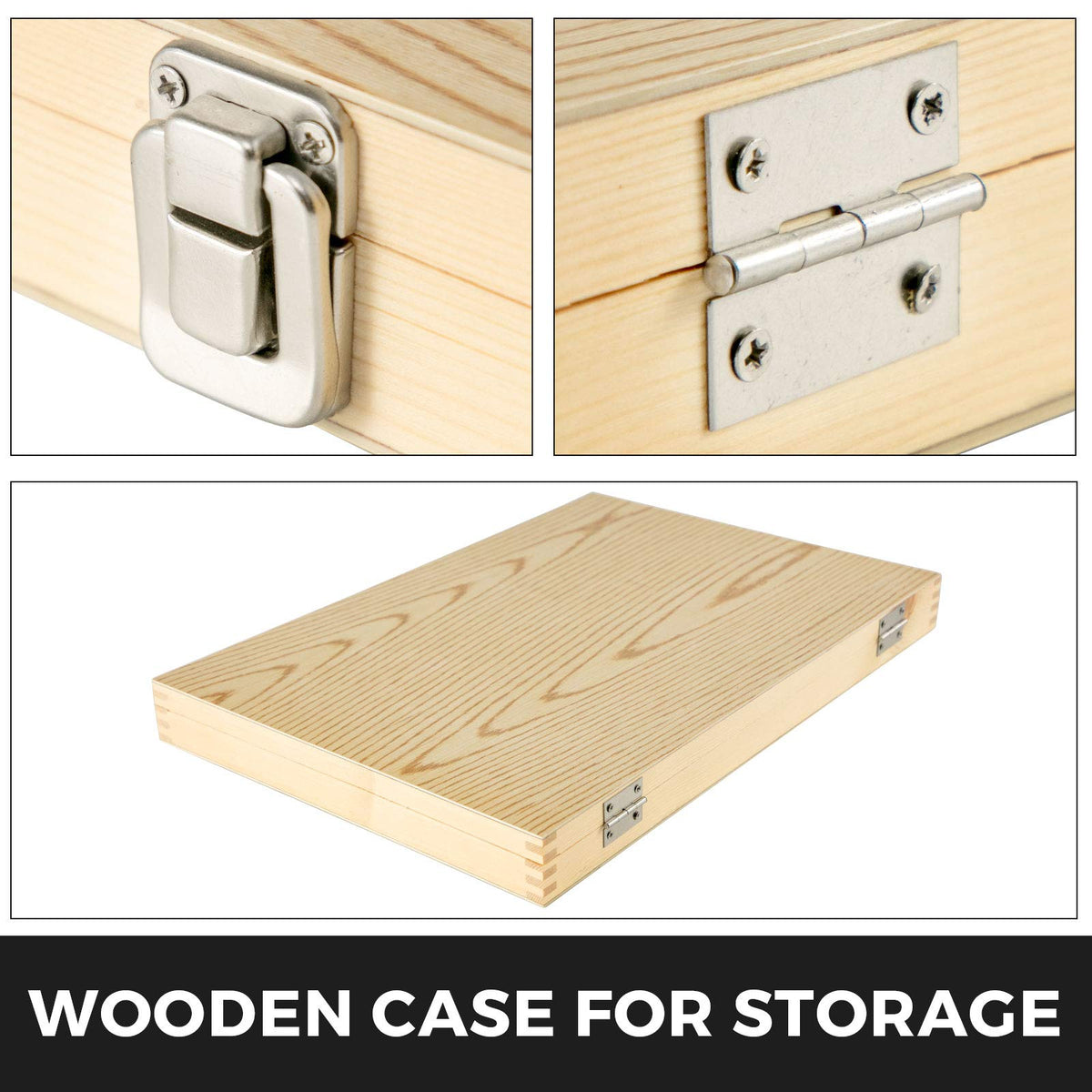 VEVOR Herramientas de Torno Madera gubias para tallar madera Acero de Alta Velocidad 8 Cinceles para Tornear Madera Gubias para Tallar Madera Ampliamente 45 x 32 x 4,2 cm torno para madera