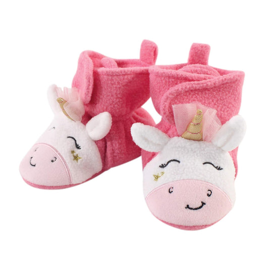 Hudson Baby Botines de forro polar unisex para bebé