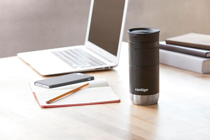Contigo - Taza de viaje aislada, Licorice, 16 oz, 1