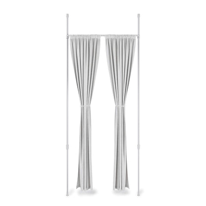 Umbra Anywhere Rod, Adjustable Damage Free Room Divider Tension Curtain Rod, 36-66",