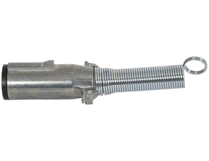 Buyers Products - Conector de Remolque de Zinc Fundido a presión de 2 vías, Lado del Remolque, pasadores horizontales con Resorte, TC2002, Silver