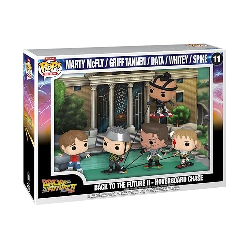 Funko Pop! Moments: Back to The Future 2 - Chance of Rare Chase | Mercancía Oficial de Comedy - Figura de Vinilo Coleccionable para Decoración - Regalo de Cumpleaños para Fans