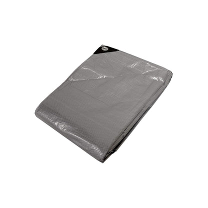 SANTUL, Lona con Sellado Térmico, Ideal para Proteger contra Sol y Polvo, Color Plata, 5 x 6 metros, Modelo 5474