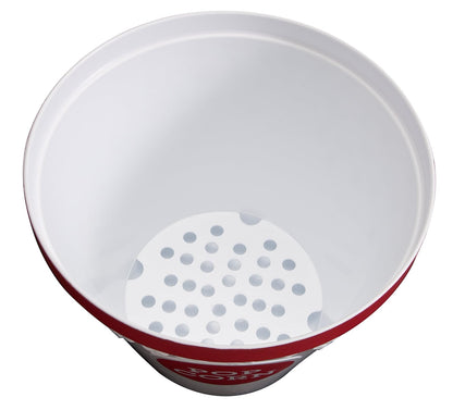 Hutzler cubeta de palomitas de maíz, Rojo, 1