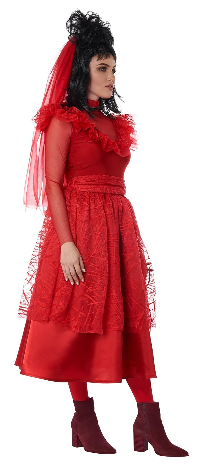 California Costumes, Bride From Hell!, disfraz de mujer M, rojo (5022-057M)