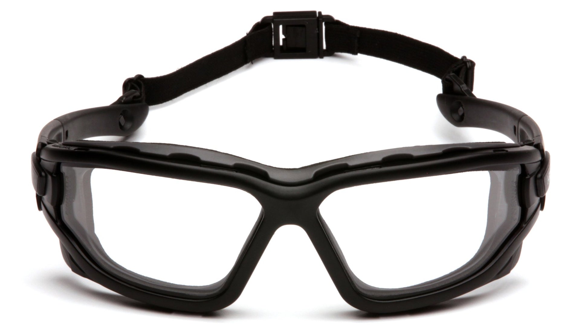 Pyramex I-Force Sporty Dual Panel Anteojos con antiempañante, Lentes antinieble Transparentes (Clear Anti-Fog Lens)