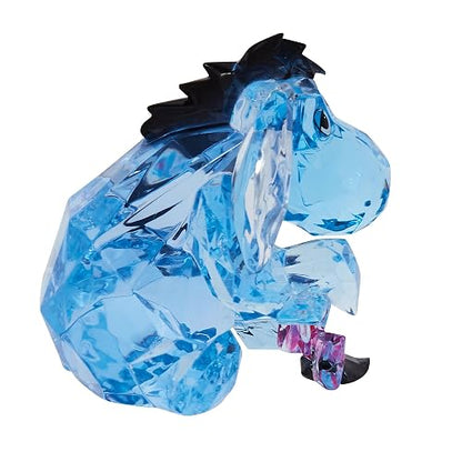 Enesco Facets Disney Winnie The Pooh Eeyore Figura sentada, 3 Pulgadas, Multicolor