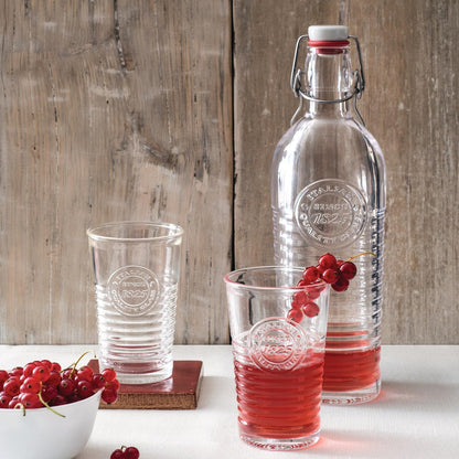 Bormioli Rocco Officina Botella para agua, 1.2 L, transparente