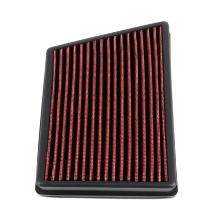 DNA Motoring Filtro de Aire Lavable AFPN-212-RD, Rojo, para Ford Ecosport 2018-2020 - Ecosport 18-20