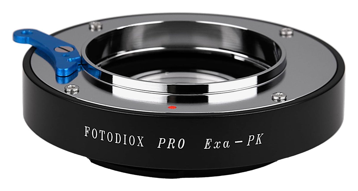 Fotodiox Pro Lens Mount Adapter - Exakta, Auto Topcon SLR Lens to Pentax K (PK) Mount SLR Camera Body
