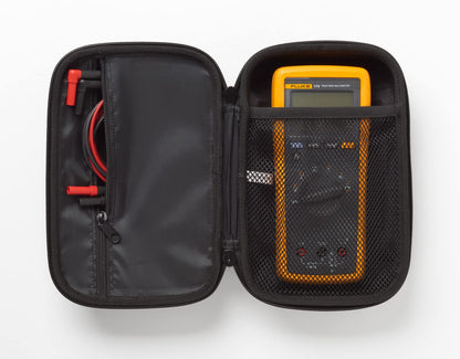 Estuche Rígido Fluke C11XT para Multímetros y Accesorios Espuma EVA 600D 240 × 155 × 105 mm Bolsillo con Cremallera + Malla Asa de Transporte