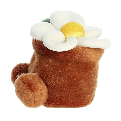 Aurora® Adorable Palm Pals™ Junie Daisy™ Peluche - Juguete de Peluche Coleccionable Divertido para niños y coleccionistas Adultos, Perfecto para Decorar Habitaciones y Regalos de cumpleaños, marrón