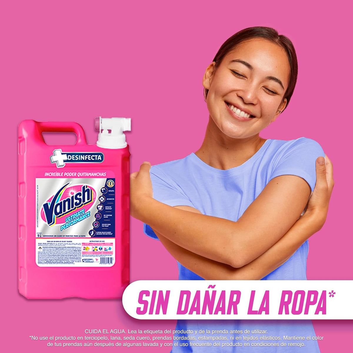 Vanish® Quitamanchas Líquido Multiusos para Ropa de Color de 9 L