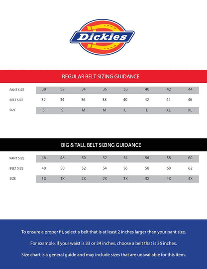 Dickies Men's No-Scratch Leather Mechanic Belt