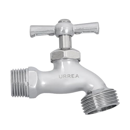 URREA 19CCR Llave de Compresión Cromada Compacta Con Hilos, Acabado en Cromo