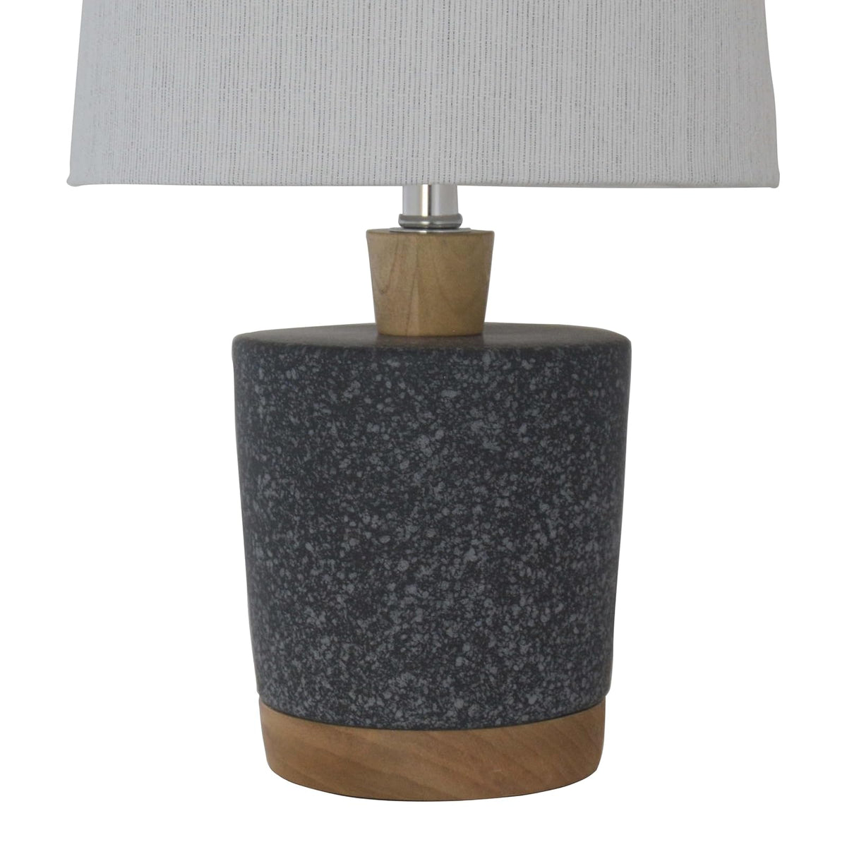 Luzerna CM-0306 Lámpara De Buro Parma, Color Negro Marmol, 1 Unidad