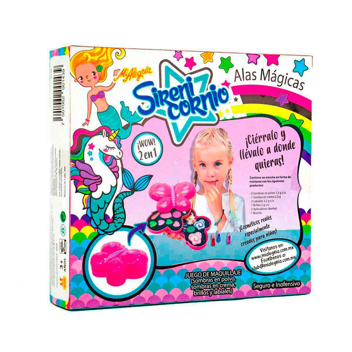 Mi Alegria Estuche de Maquillaje Sirenicornio Alas Mágicas