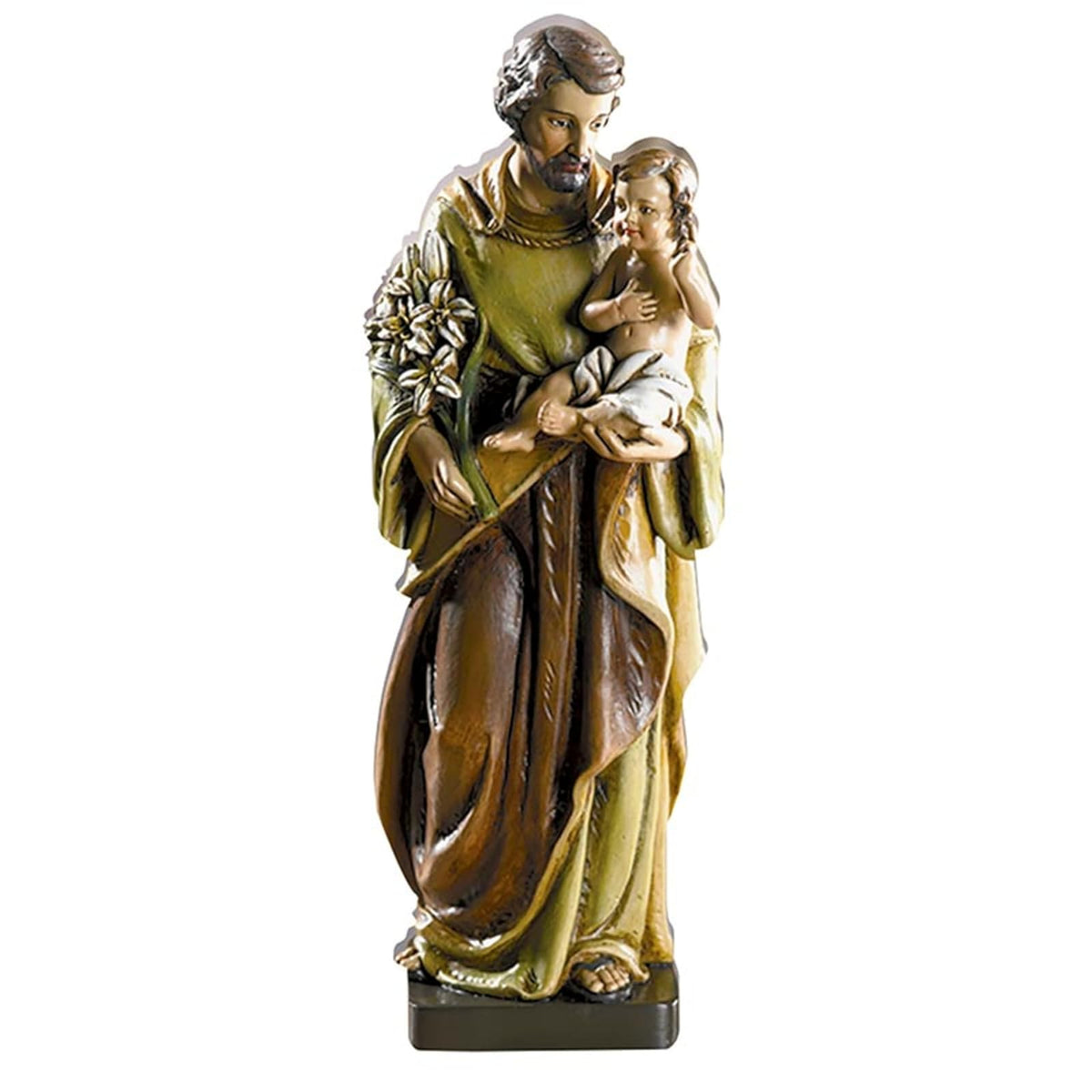 Avalon Gallery Figura Religiosa San Francisco, Colección Toscana - 8" H - Transparente