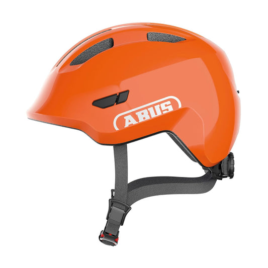 ABUS Kinderhelm Smiley 3.0 - Fahrradhelm mit tiefer Passform, kindergerechten Designs & Platz für Einen Zopf - für Mädchen und Jungs