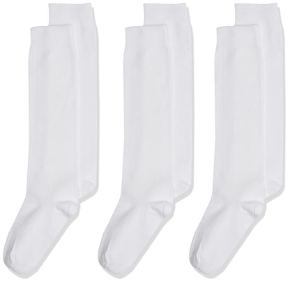 Jefferies Socks Girls 2-6X School Uniform Knee High 3 Pair Pack
