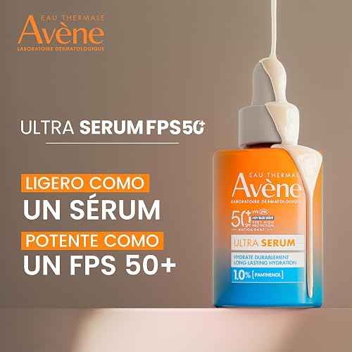 Avene Ultra Serum Protector Solar Facial FPS50+ Antioxidante, 30ml