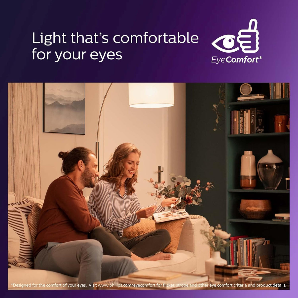 3 Focos Philips LED Vela BA11 6.6W Luz Cálida