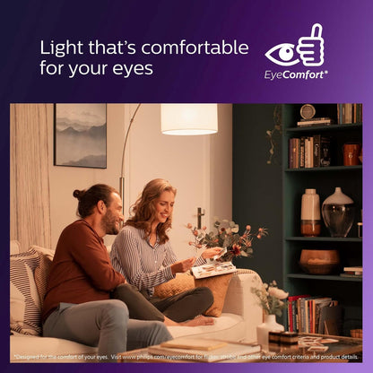 3 Focos Philips LED Vela BA11 6.6W Luz Cálida